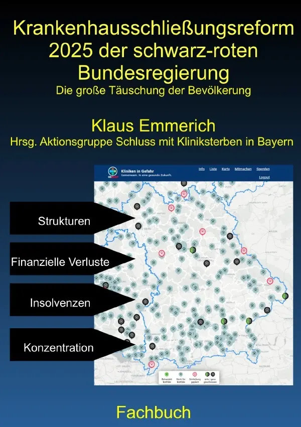 Cover: 9783819093074 | Krankenhausschließungsreform 2025 der schwarz-roten Bundesregierung