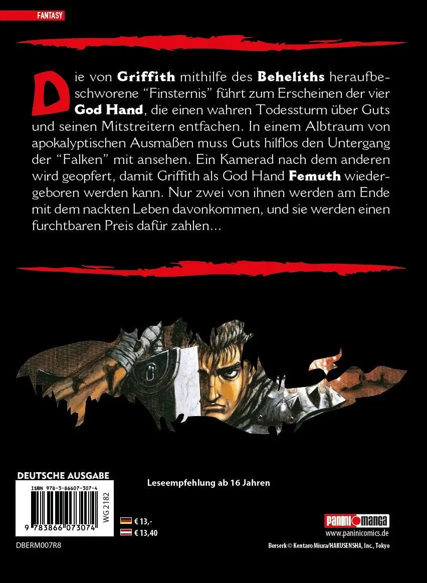 Rückseite: 9783866073074 | Berserk Max 07 | Bd. 7 | Kentaro Miura | Taschenbuch | 480 S. | 2007