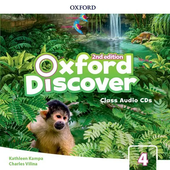 Oxford Discover Level 4,Class Audio-CDs