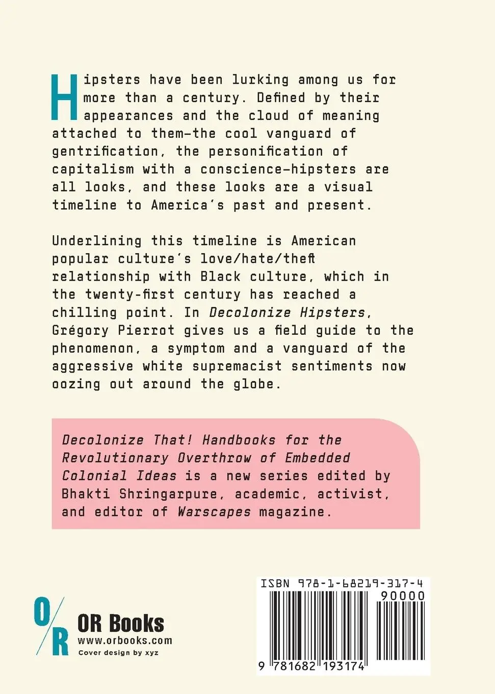 Rückseite: 9781682193174 | Decolonize Hipsters | Grégory Pierrot | Taschenbuch | Englisch | 2022