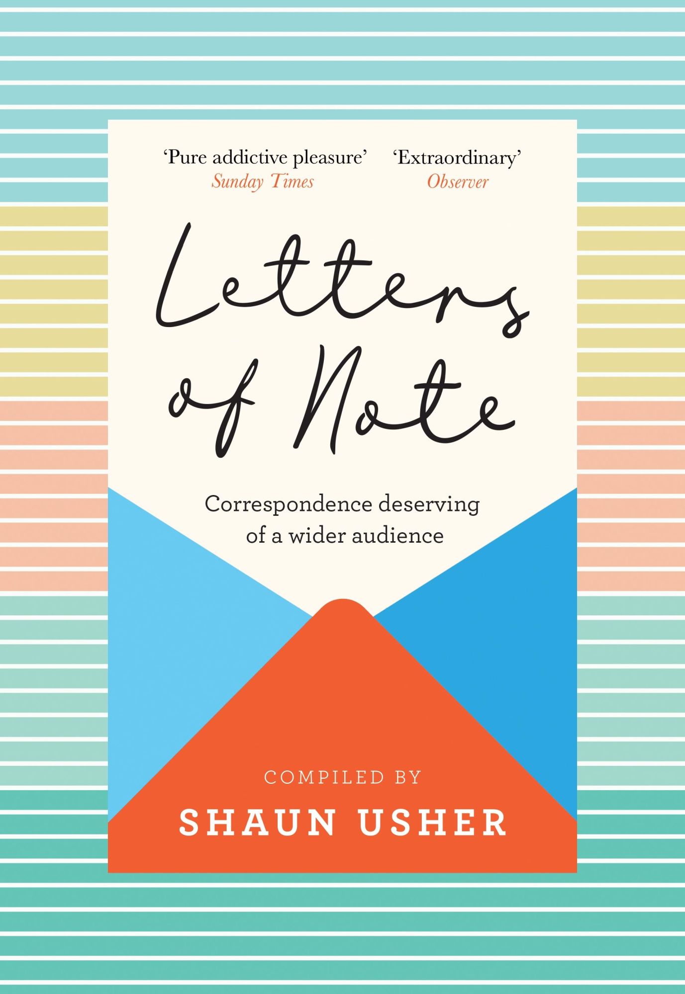 Cover: 9781838853174 | Letters of Note | Correspondence Deserving of a Wider Audience | Usher