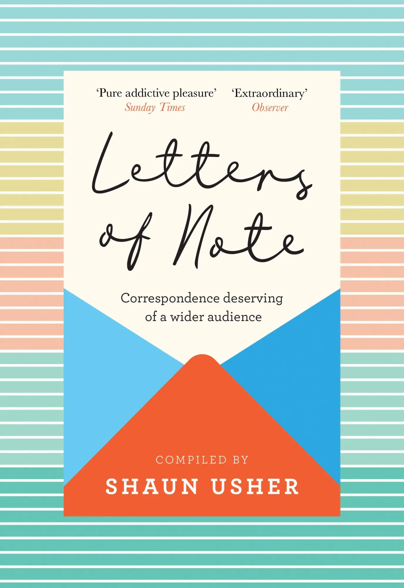 Cover: 9781838853174 | Letters of Note | Correspondence Deserving of a Wider Audience | Usher