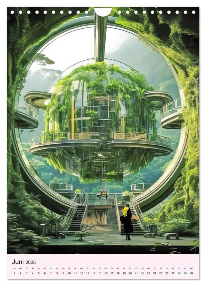Bild: 9783383773174 | Sci-fi Welten - Fantasiebilder (Wandkalender 2025 DIN A4 hoch),...