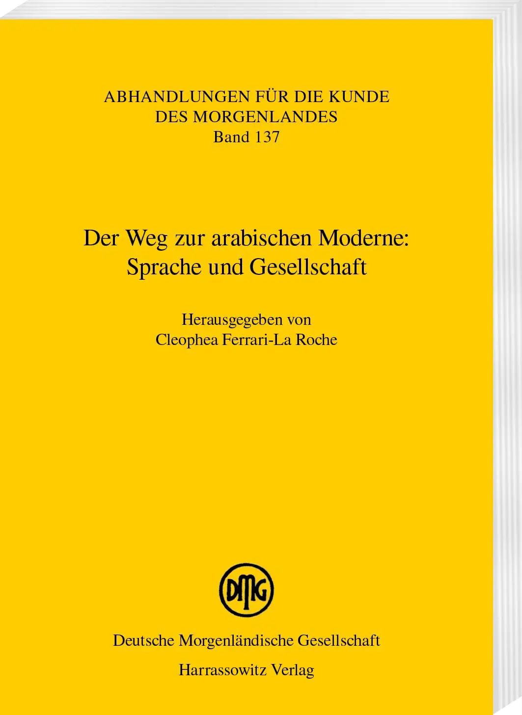 Cover: 9783447123174 | Der Weg zur arabischen Moderne: Sprache und Gesellschaft | Roche