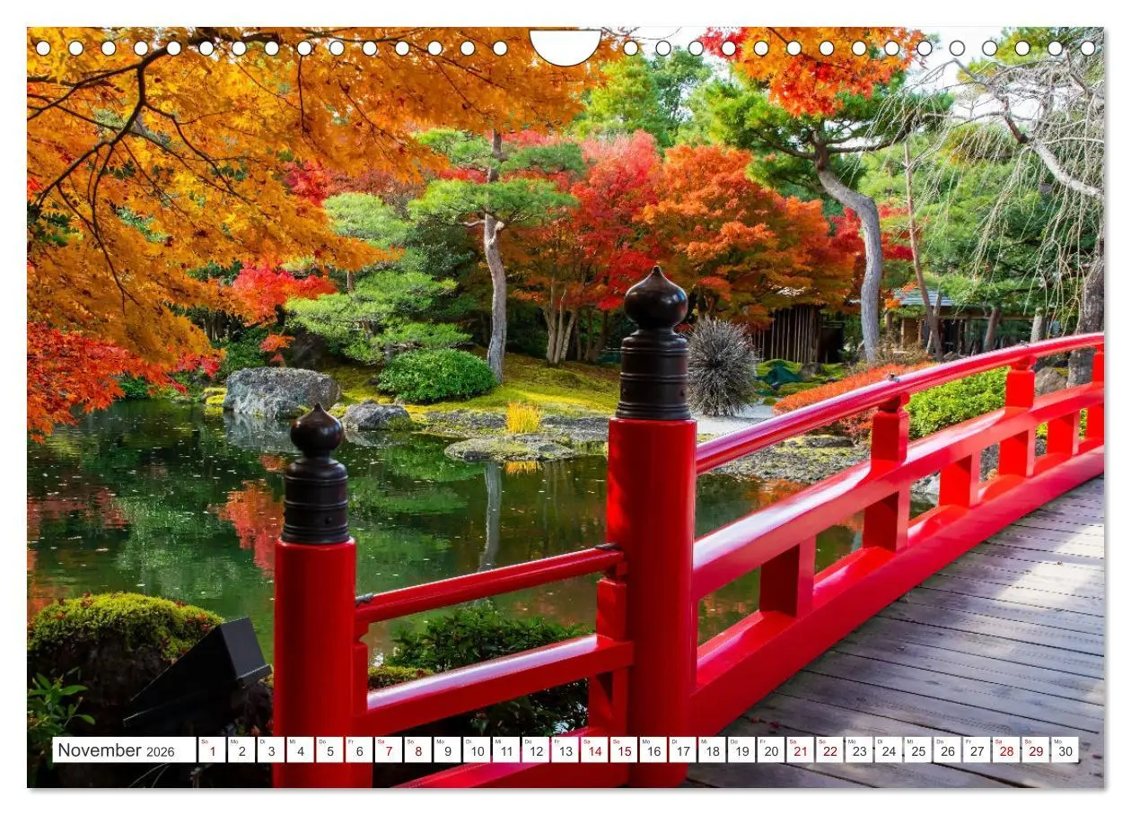 Bild: 9783457333174 | Herbst in Japan (Wandkalender 2026 DIN A4 quer), CALVENDO...