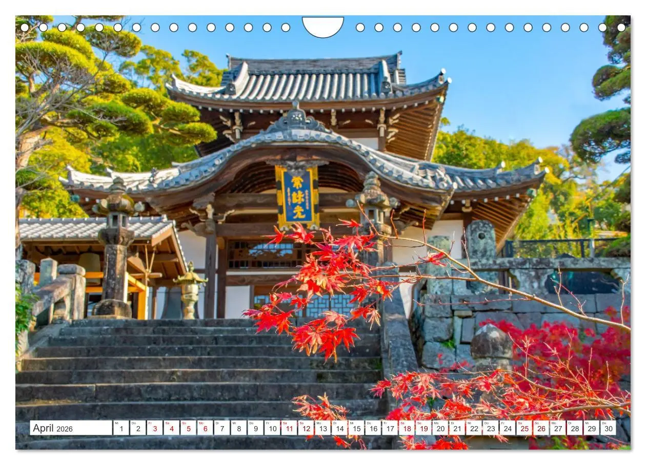 Bild: 9783457333174 | Herbst in Japan (Wandkalender 2026 DIN A4 quer), CALVENDO...