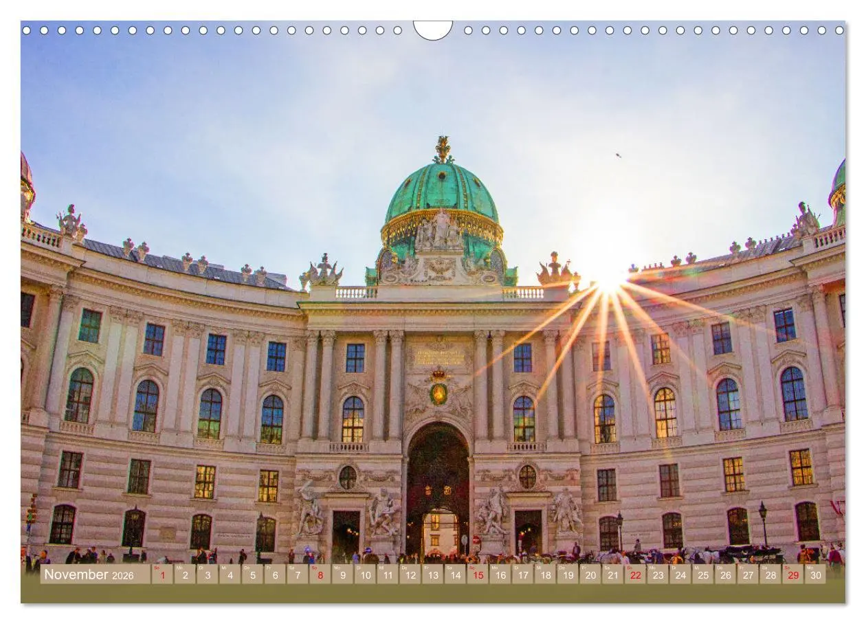 Bild: 9783457403174 | Herzlich willkommen in Wien (Wandkalender 2026 DIN A3 quer),...