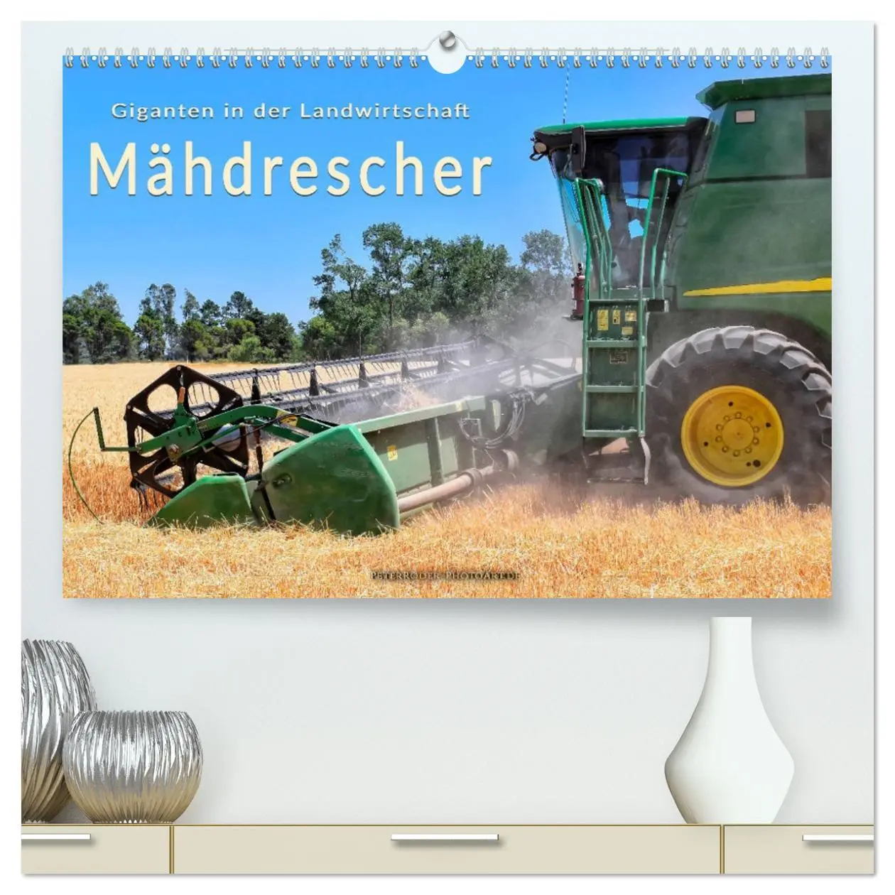 Cover: 9783457713174 | Giganten in der Landwirtschaft - Mähdrescher (hochwertiger Premium...