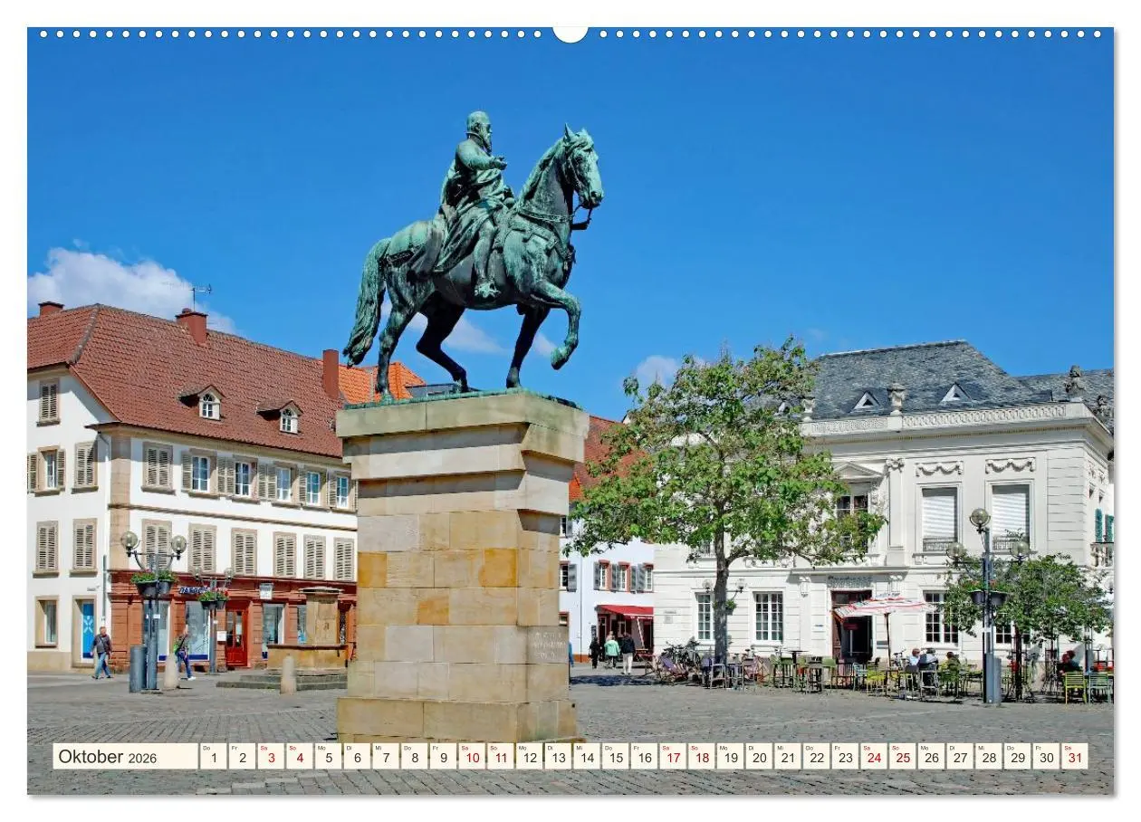 Bild: 9783516593174 | So schön ist Landau (hochwertiger Premium Wandkalender 2026 DIN A2...