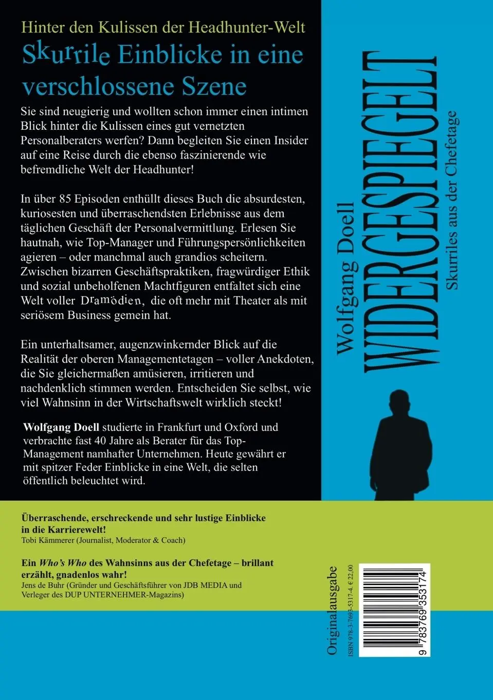 Rückseite: 9783769353174 | Widergespiegelt | Skurriles aus der Chefetage | Wolfgang Doell | Buch