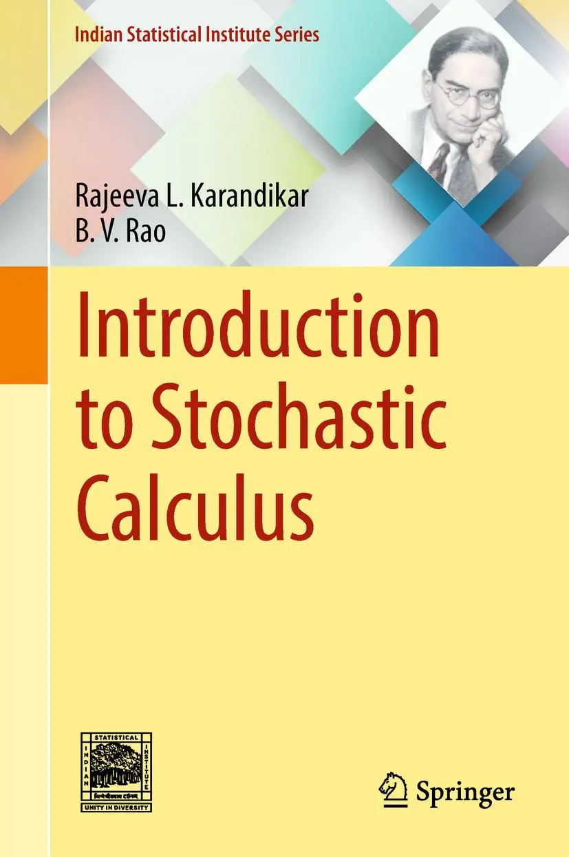 Cover: 9789811083174 | Introduction to Stochastic Calculus | B. V. Rao (u. a.) | Buch | xiii