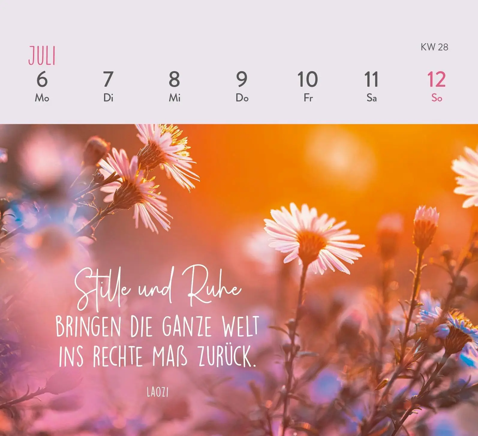 Bild: 4036442013274 | Mini-Wochenkalender 2026: Einatmen. Ausatmen. Sein. | Groh Verlag