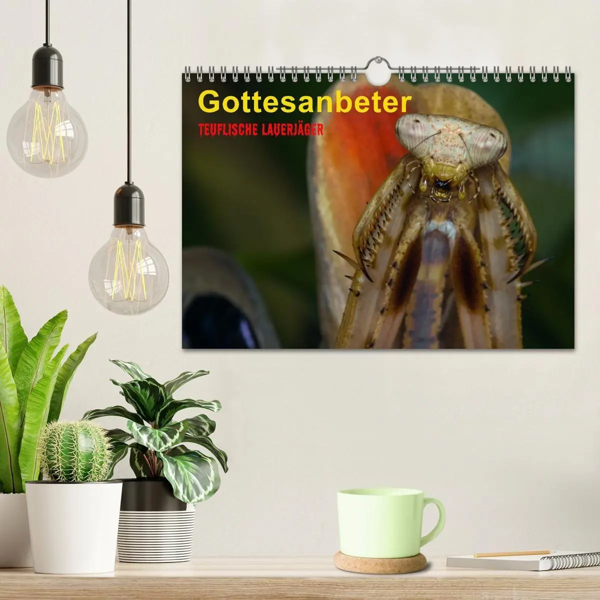 Bild: 9783457253274 | Gottesanbeter - Teuflische Lauerjäger (Wandkalender 2026 DIN A4...