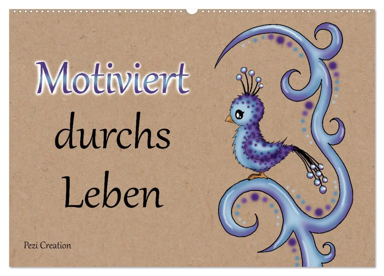 Cover: 9783457633274 | Motiviert durchs Leben (Wandkalender 2026 DIN A2 quer), CALVENDO...