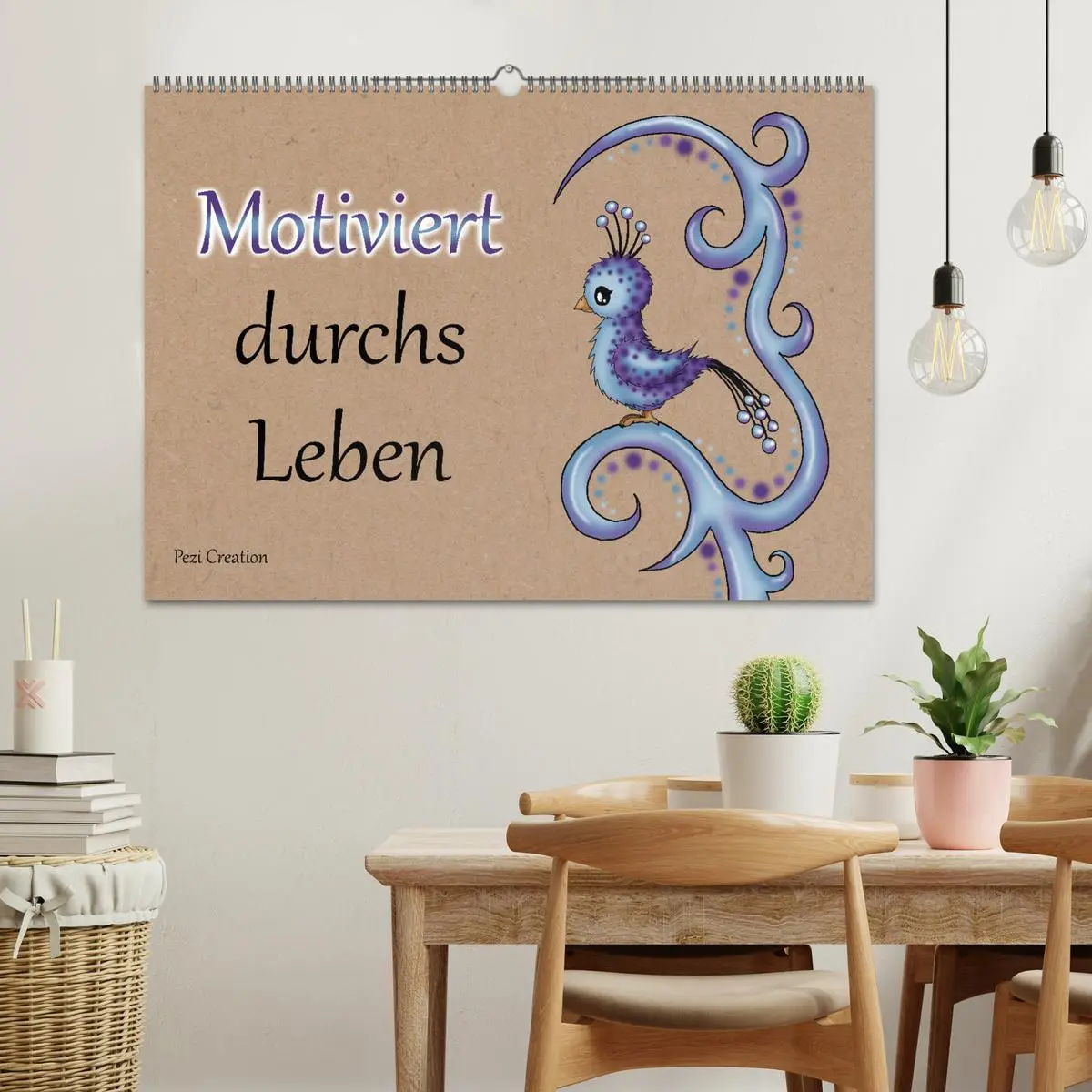Bild: 9783457633274 | Motiviert durchs Leben (Wandkalender 2026 DIN A2 quer), CALVENDO...