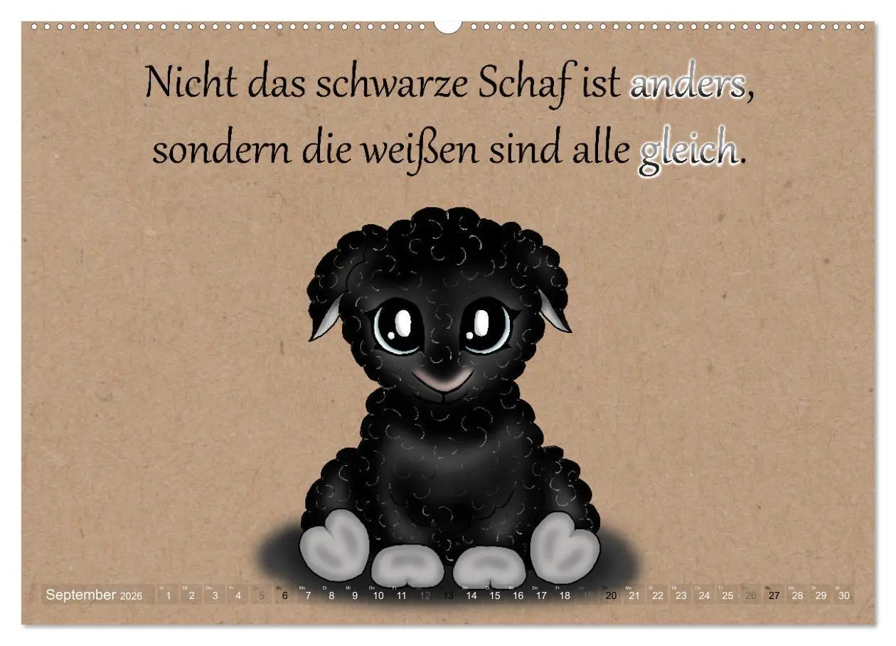 Bild: 9783457633274 | Motiviert durchs Leben (Wandkalender 2026 DIN A2 quer), CALVENDO...