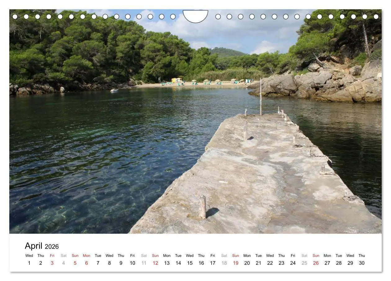 Bild: 9783516583274 | Beautiful Ibiza / UK-Version (Wall Calendar 2026 DIN A4 landscape),...
