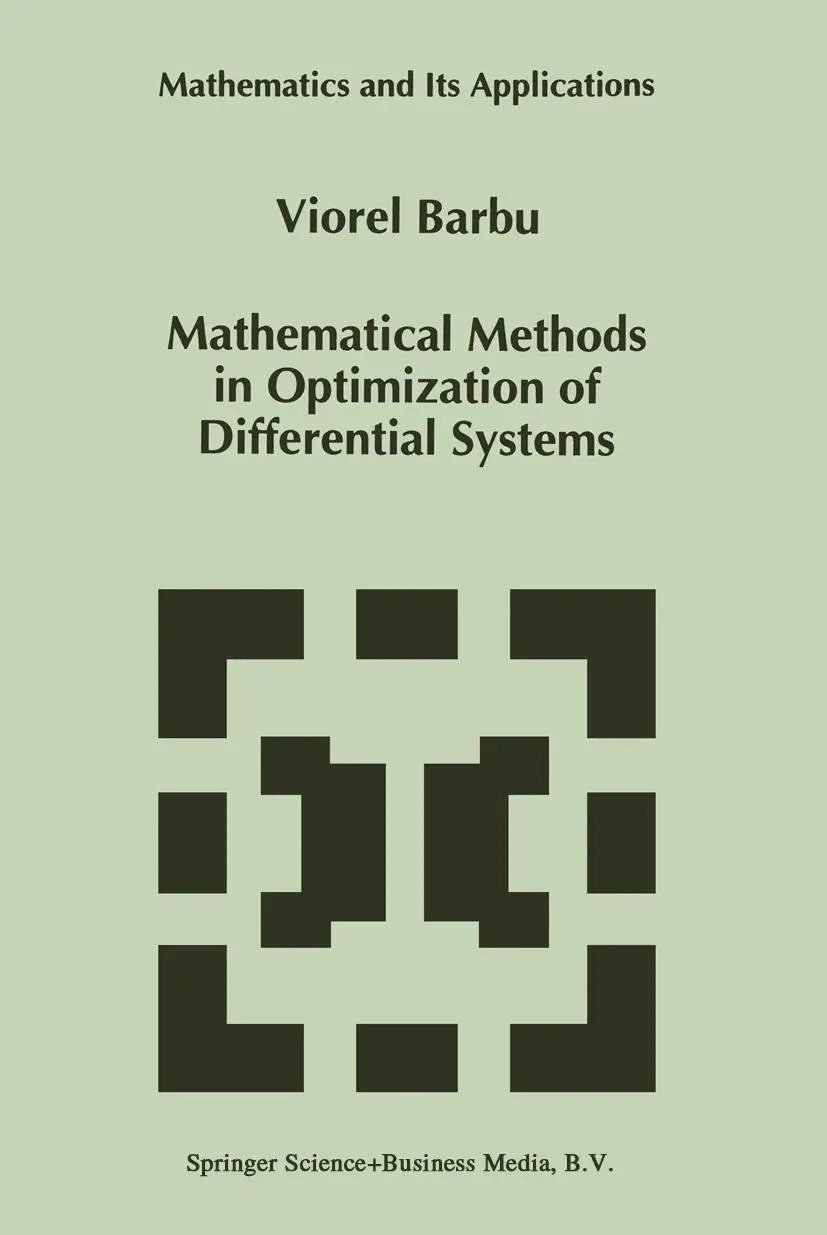 Cover: 9789401043274 | Mathematical Methods in Optimization of Differential Systems | Barbu