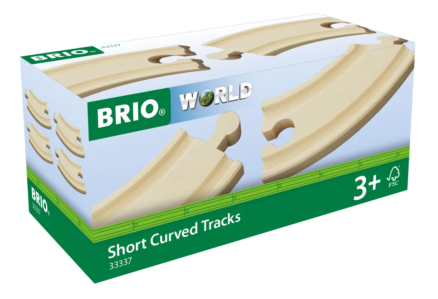 Cover: 7312350333374 | Kurze gebogene Gleise | BRIO® | Spiel | In Schachtel | Spiel | Deutsch