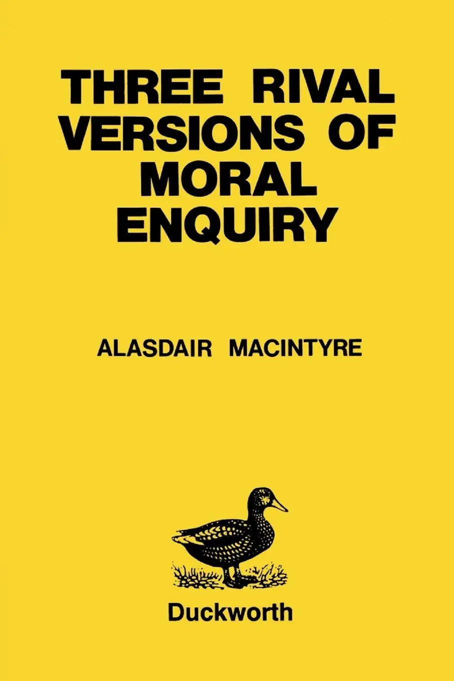 Cover: 9780715623374 | Three Rival Versions of Moral Enquiry | Alasdair Macintyre | Buch
