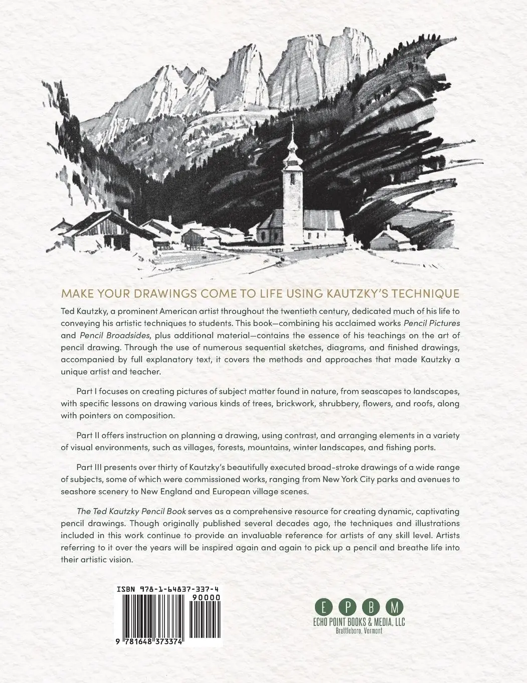 Rückseite: 9781648373374 | The Ted Kautzky Pencil Book | Theodore Kautzky | Taschenbuch | 2024