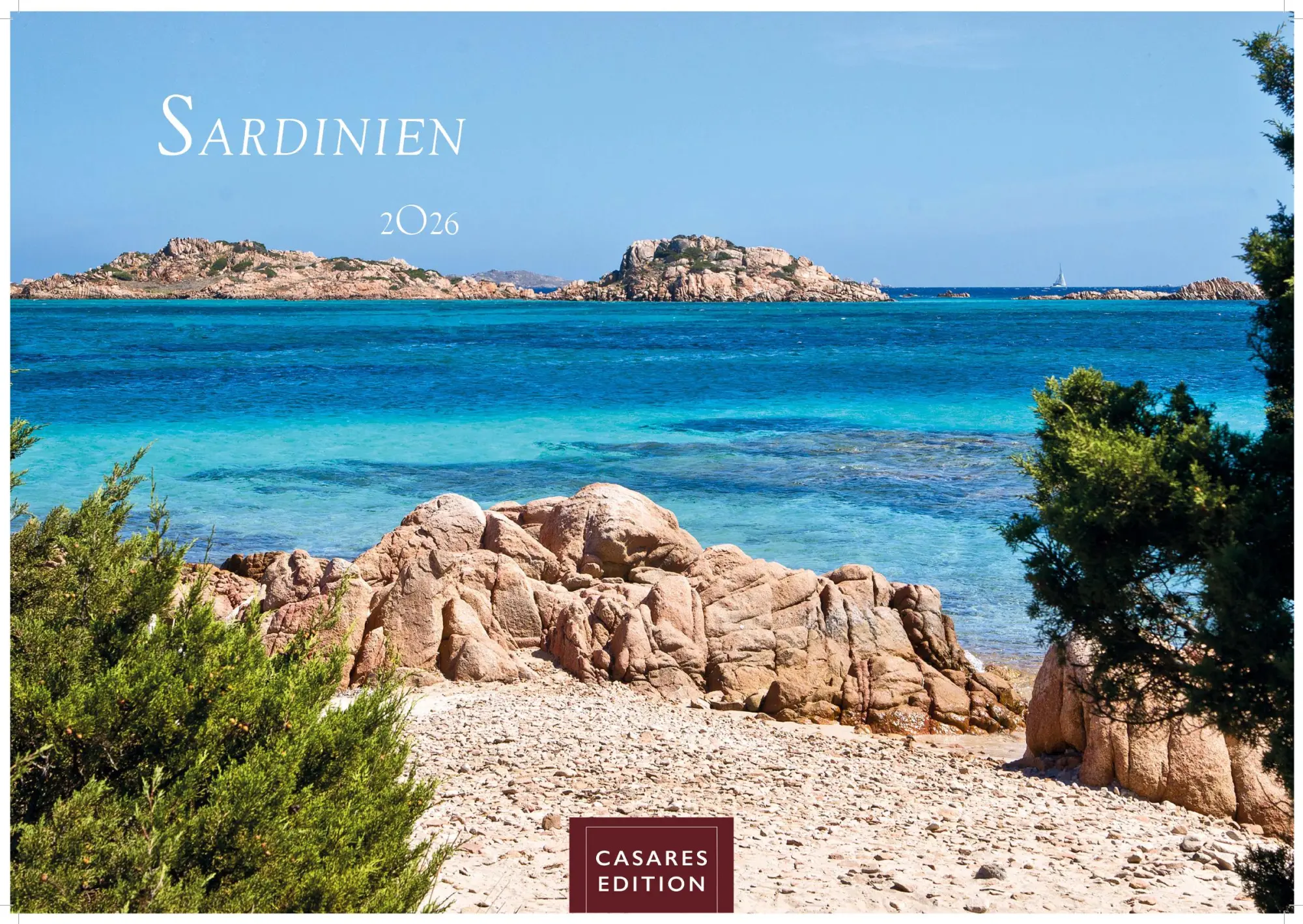 Cover: 9781835243374 | Sardinien Kalender 2026 24x35 cm - Wandkalender mit 12 traumhaften...
