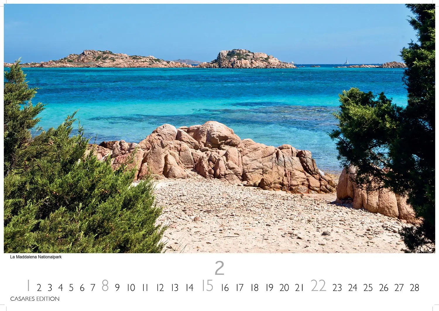 Bild: 9781835243374 | Sardinien Kalender 2026 24x35 cm - Wandkalender mit 12 traumhaften...