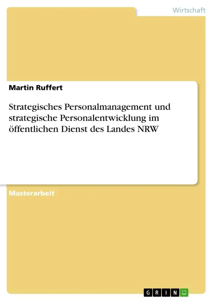 Cover: 9783346983374 | Strategisches Personalmanagement und strategische...