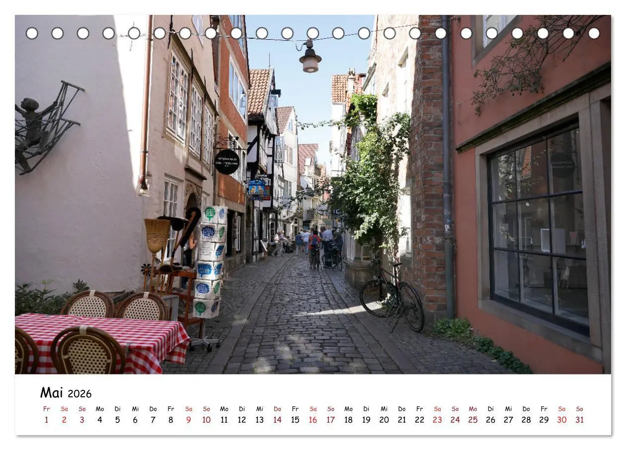 Bild: 9783457933374 | Bremen - Die Hansestadt an der Weser (Tischkalender 2026 DIN A5...