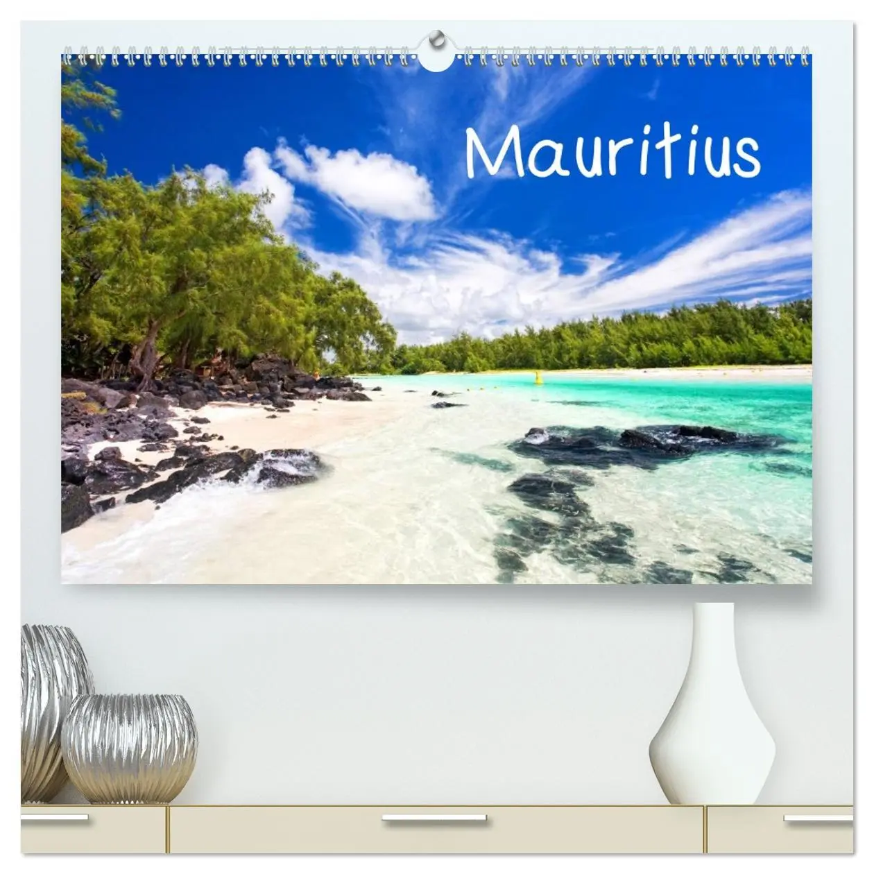 Cover: 9783516193374 | Mauritius (hochwertiger Premium Wandkalender 2026 DIN A2 quer),...