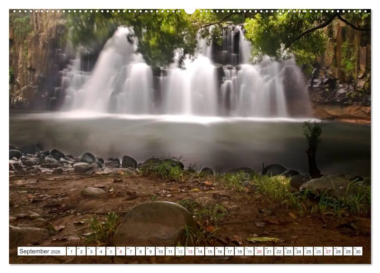Bild: 9783516193374 | Mauritius (hochwertiger Premium Wandkalender 2026 DIN A2 quer),...