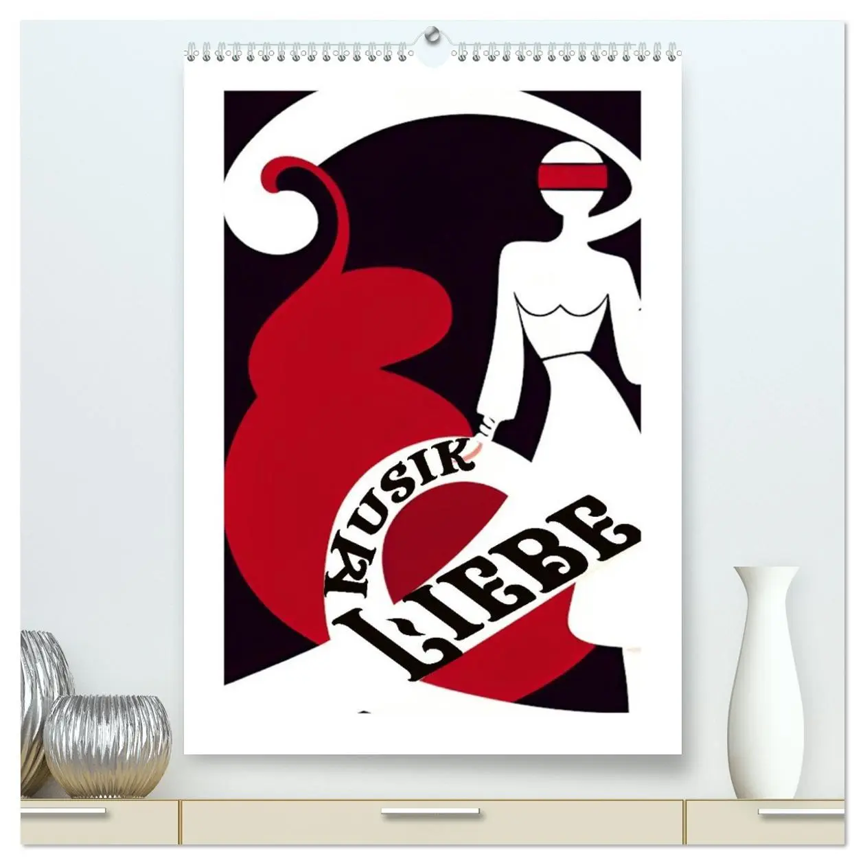 Cover: 9783516333374 | Musikliebe (hochwertiger Premium Wandkalender 2026 DIN A2 hoch),...