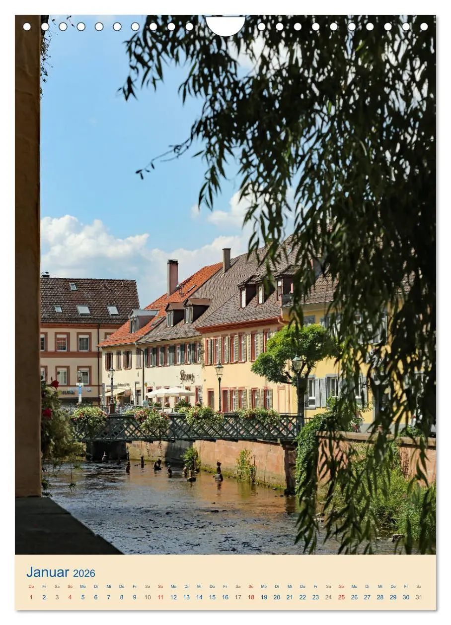 Bild: 9783516403374 | ETTLINGEN (Wandkalender 2026 DIN A4 hoch), CALVENDO Monatskalender
