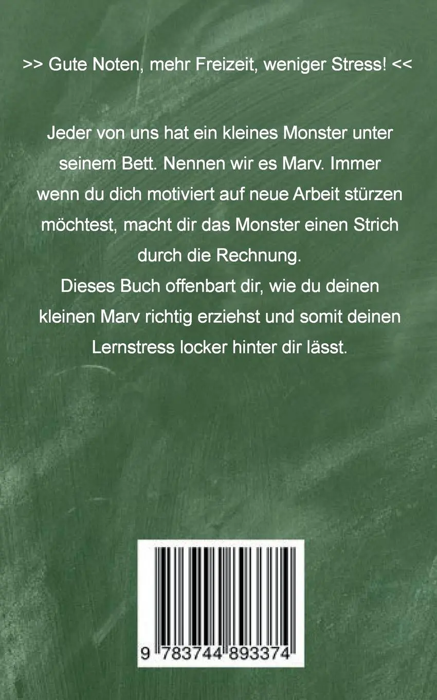 Rückseite: 9783744893374 | Mein Leben mit Marv | Marvin Flemming | Taschenbuch | Paperback | 2017