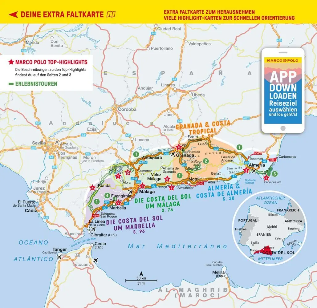 Bild: 9783829723374 | MARCO POLO Reiseführer Costa del Sol, Costa de Almería, Costa...