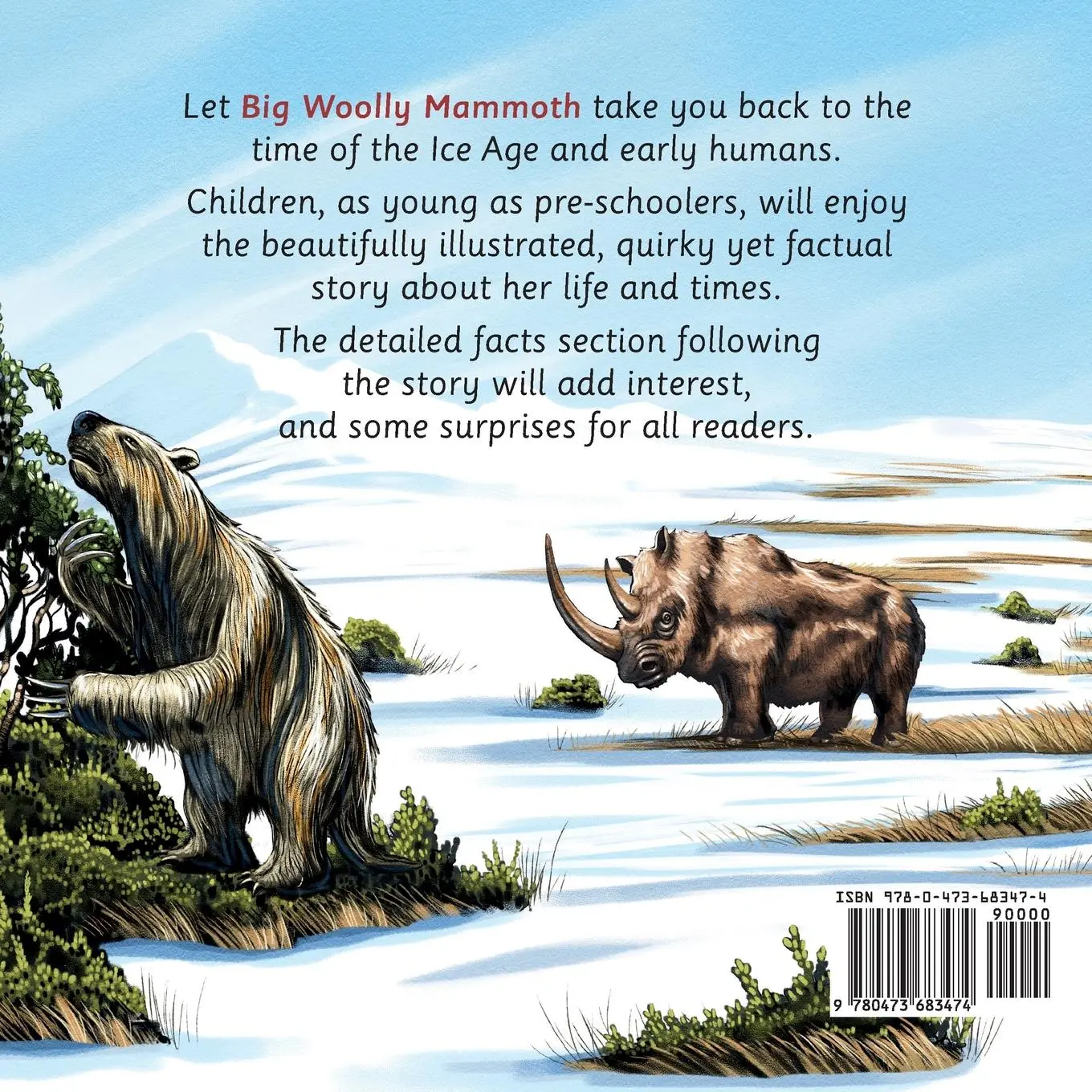 Rückseite: 9780473683474 | Big Woolly Mammoth | Geoff Gudsell | Taschenbuch | Englisch | 2023