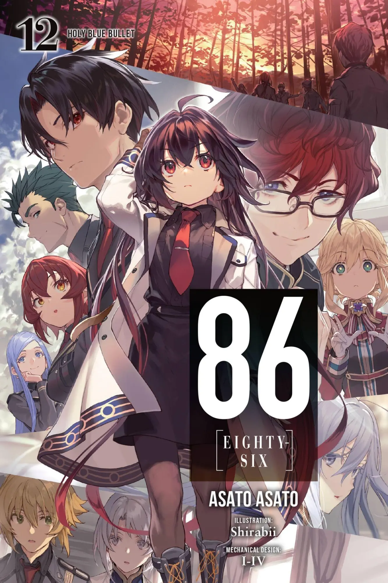 Cover: 9781975373474 | 86--EIGHTY-SIX, Vol. 12 (light novel) | Holy Blue Bullet | Asato Asato