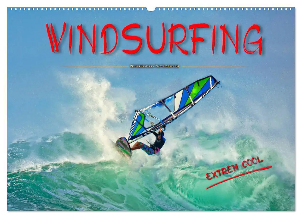 Cover: 9783457923474 | Windsurfing - extrem cool (Wandkalender 2026 DIN A2 quer), CALVENDO...