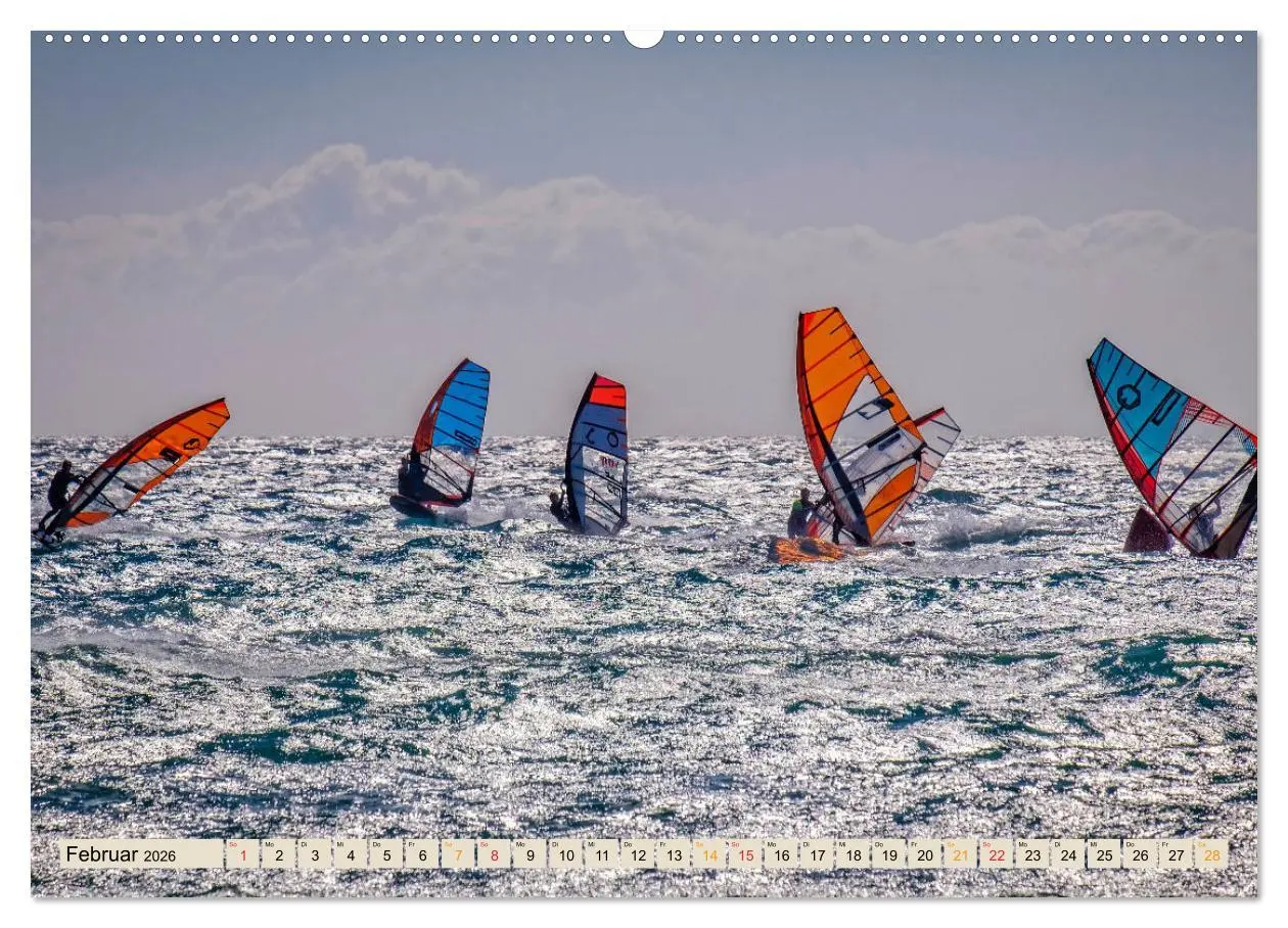 Bild: 9783457923474 | Windsurfing - extrem cool (Wandkalender 2026 DIN A2 quer), CALVENDO...
