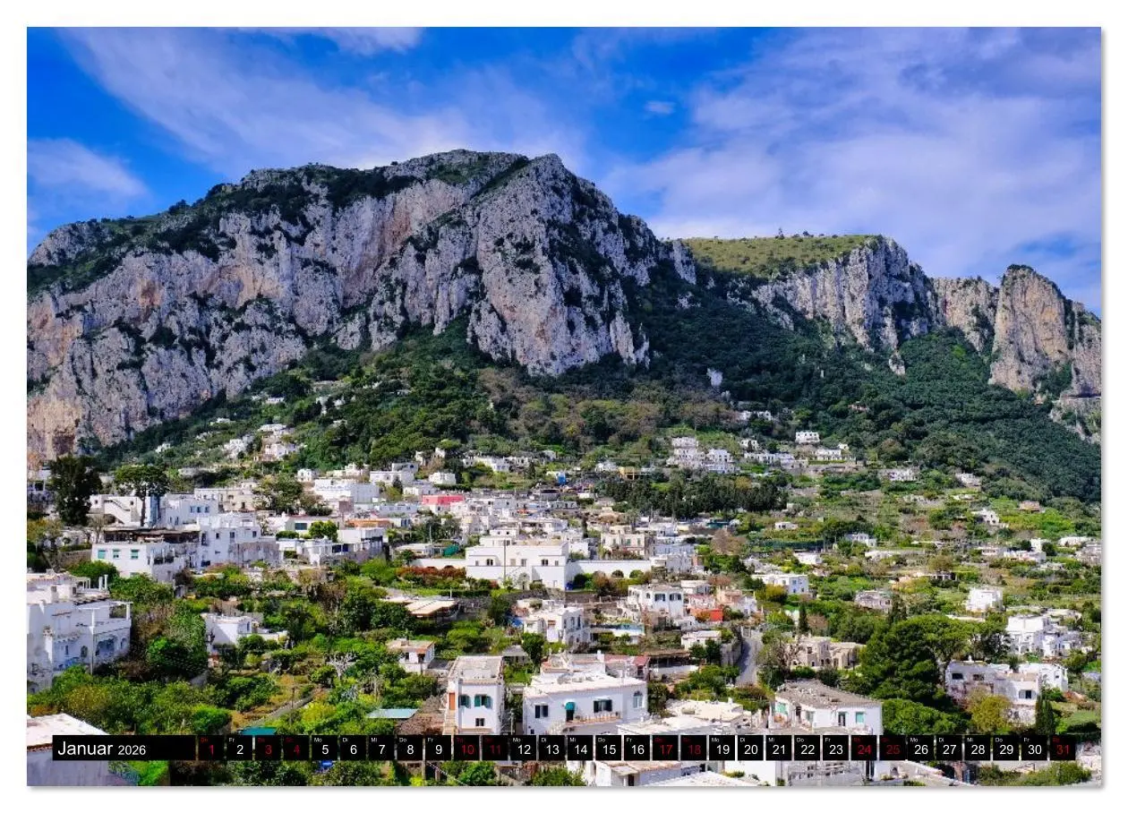Bild: 9783516633474 | Faszinierendes Capri (Wandkalender 2026 DIN A2 quer), CALVENDO...
