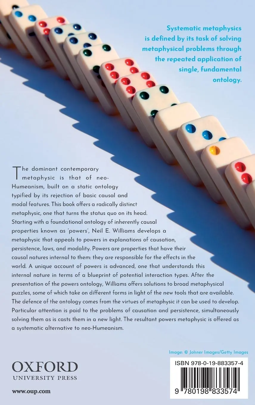 Rückseite: 9780198833574 | Powers Metaphysic | Neil E Williams | Buch | Gebunden | Englisch
