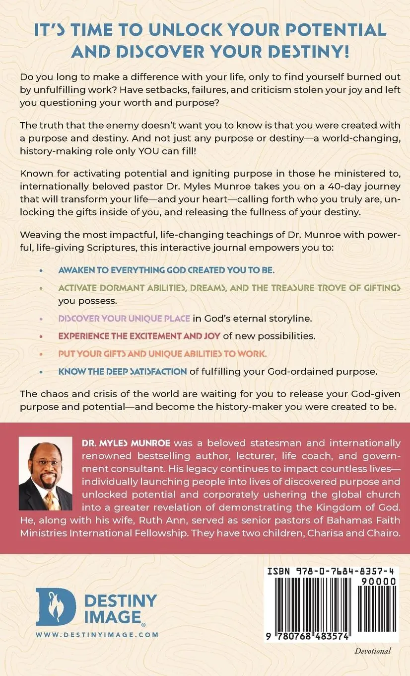 Rückseite: 9780768483574 | Become Who You Were Meant to Be | Myles Munroe | Buch | Englisch