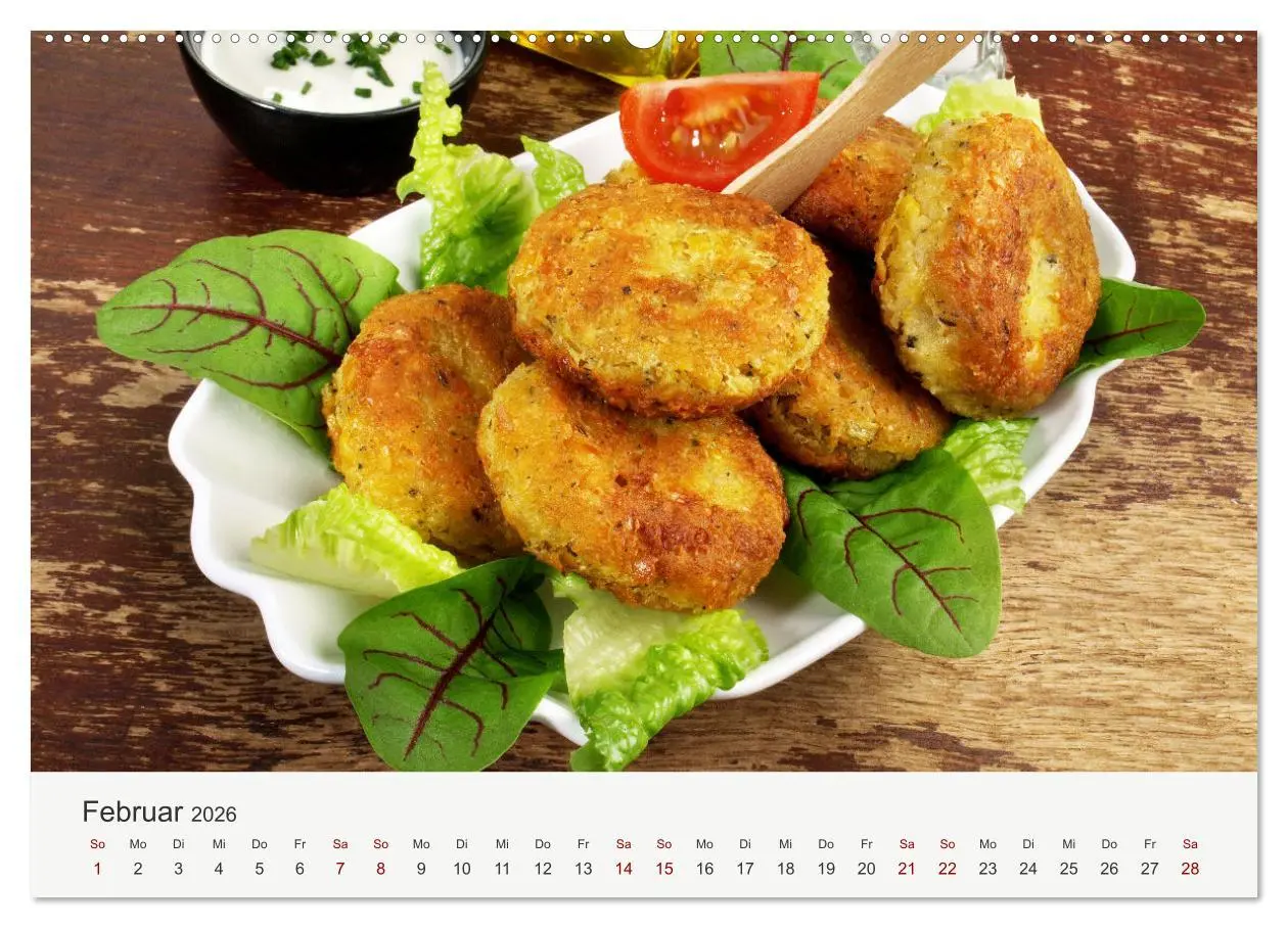 Bild: 9783457913574 | Vegan Food Kalender - Gerichte und Snacks (Wandkalender 2026 DIN A2...