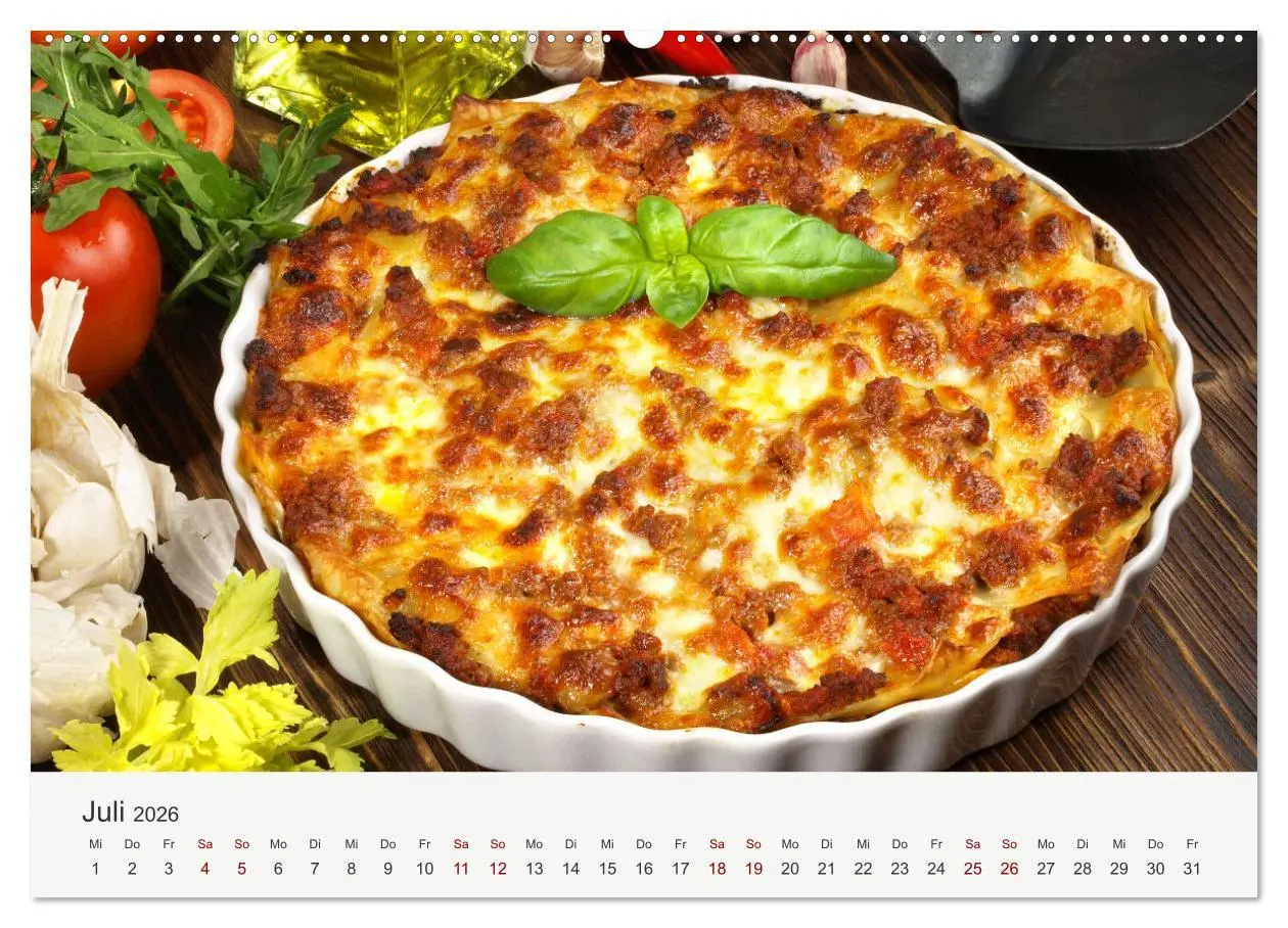 Bild: 9783457913574 | Vegan Food Kalender - Gerichte und Snacks (Wandkalender 2026 DIN A2...