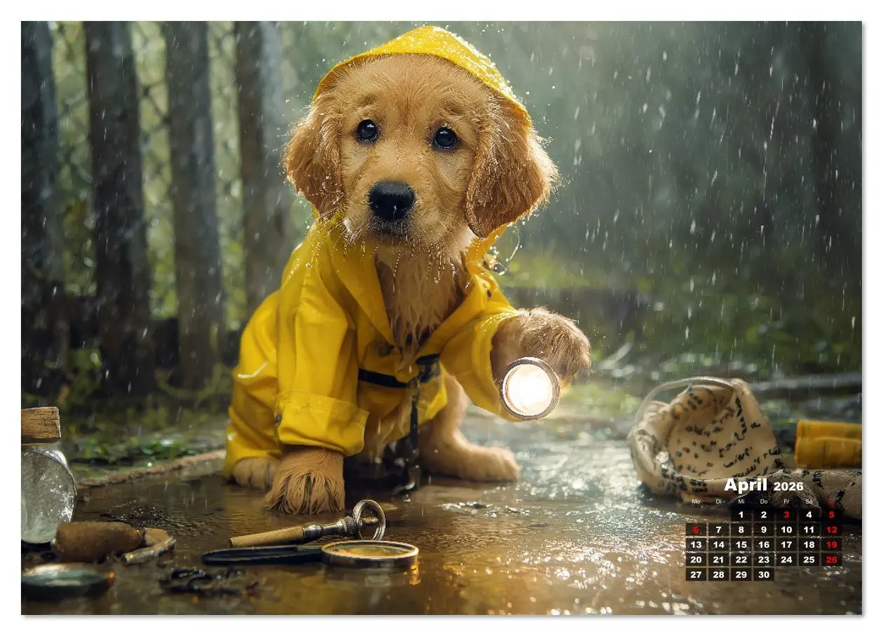 Bild: 9783516623574 | Die Spürnasen - 12 Hunde, 12 Fälle, der Kinderkalender für...