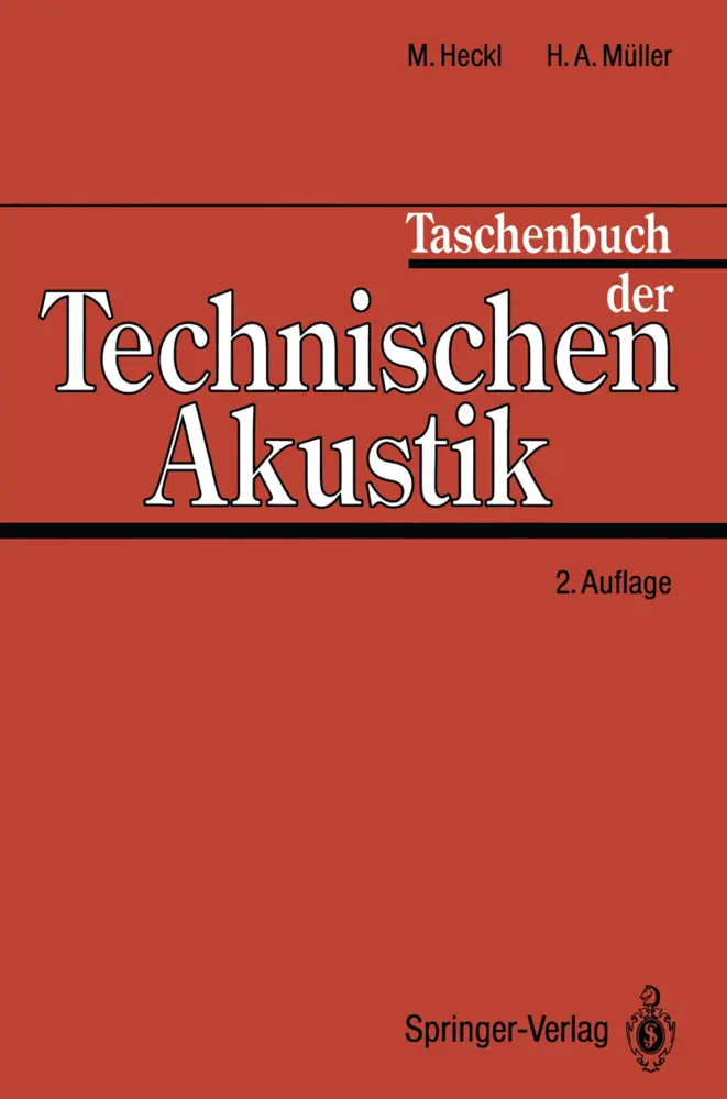 Cover: 9783642973574 | Taschenbuch der Technischen Akustik | Manfred Heckl (u. a.) | Buch