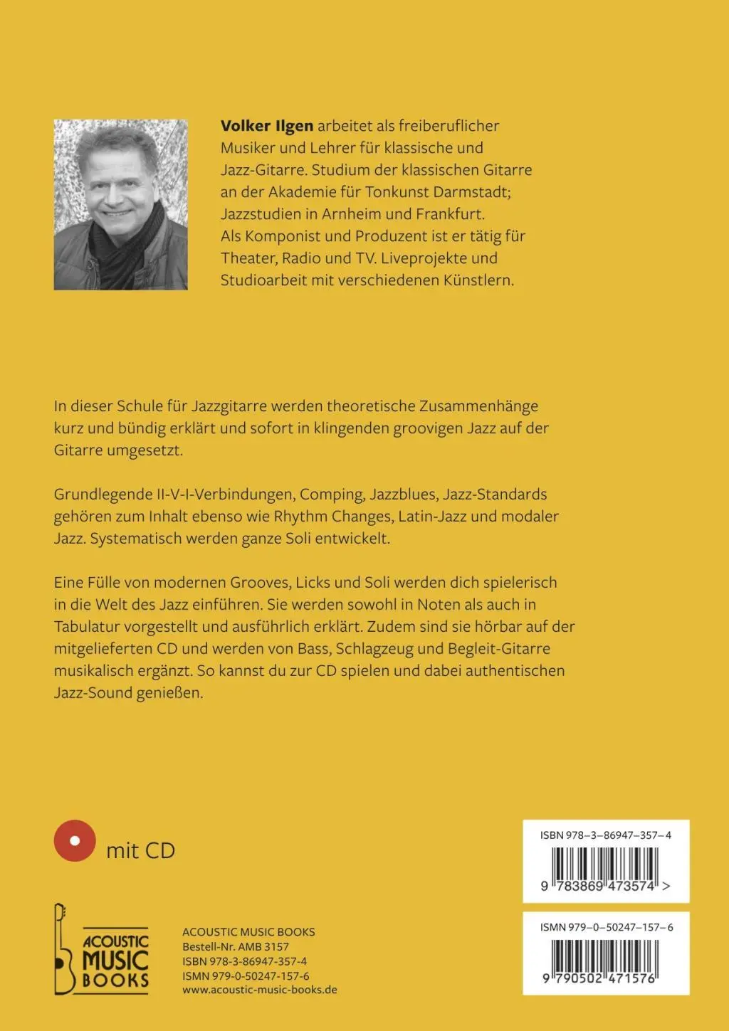 Bild: 9783869473574 | Jazz Guitar now! Mit CD | Volker Ilgen | Taschenbuch | 104 S. | 2017