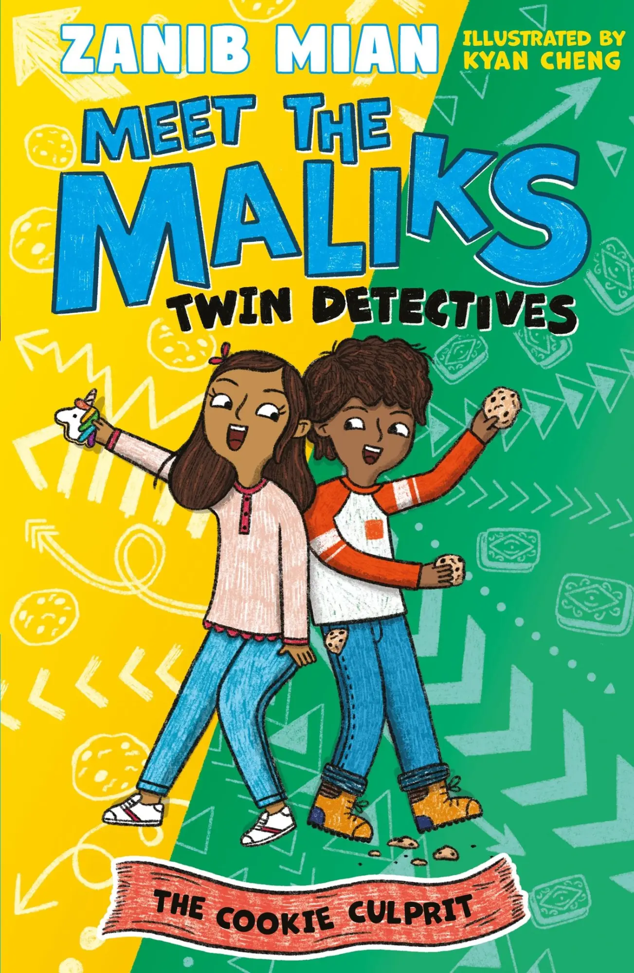 Cover: 9781444923674 | Meet the Maliks - Twin Detectives: The Cookie Culprit | Zanib Mian