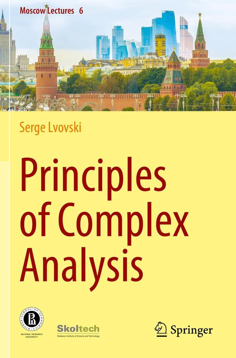 Cover: 9783030593674 | Principles of Complex Analysis | Serge Lvovski | Taschenbuch | xiii