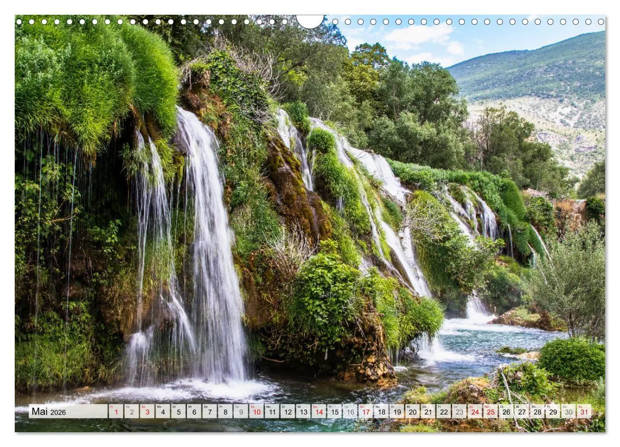 Bild: 9783457383674 | Wasserzauber Bosnien-Herzegowina (Wandkalender 2026 DIN A3 quer),...